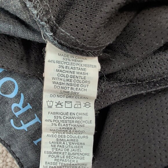 PrAna Pants Mens W36xL30 Gray Lightweight Hemp Slim Outdoors Walking Utility - Picture 12 of 15